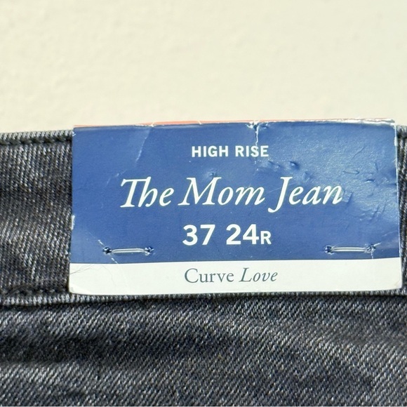 Abercrombie Curve Love High Rise Mom Jean 24R NWT - Picture 7 of 8